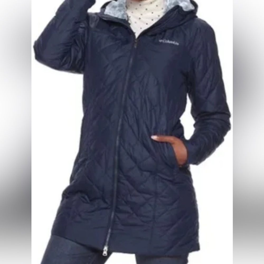 Women's Columbia Copper Crest™ Quilted Long Jacket perfect condition